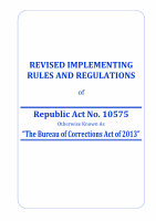 PDF) REVISED IMPLEMENTING RULES AND REGULATIONS IRR 2016 RA10757 ...